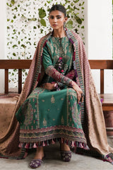 Winter Collection - Jazmin - Shahtoosh Luxury - D#08 (RABT) available at Saleem Fabrics Traditions