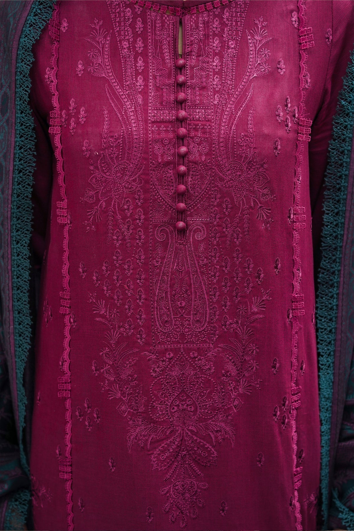 Winter Collection - Jazmin - Shahtoosh Luxury - D#09 (JOHI) available at Saleem Fabrics Traditions