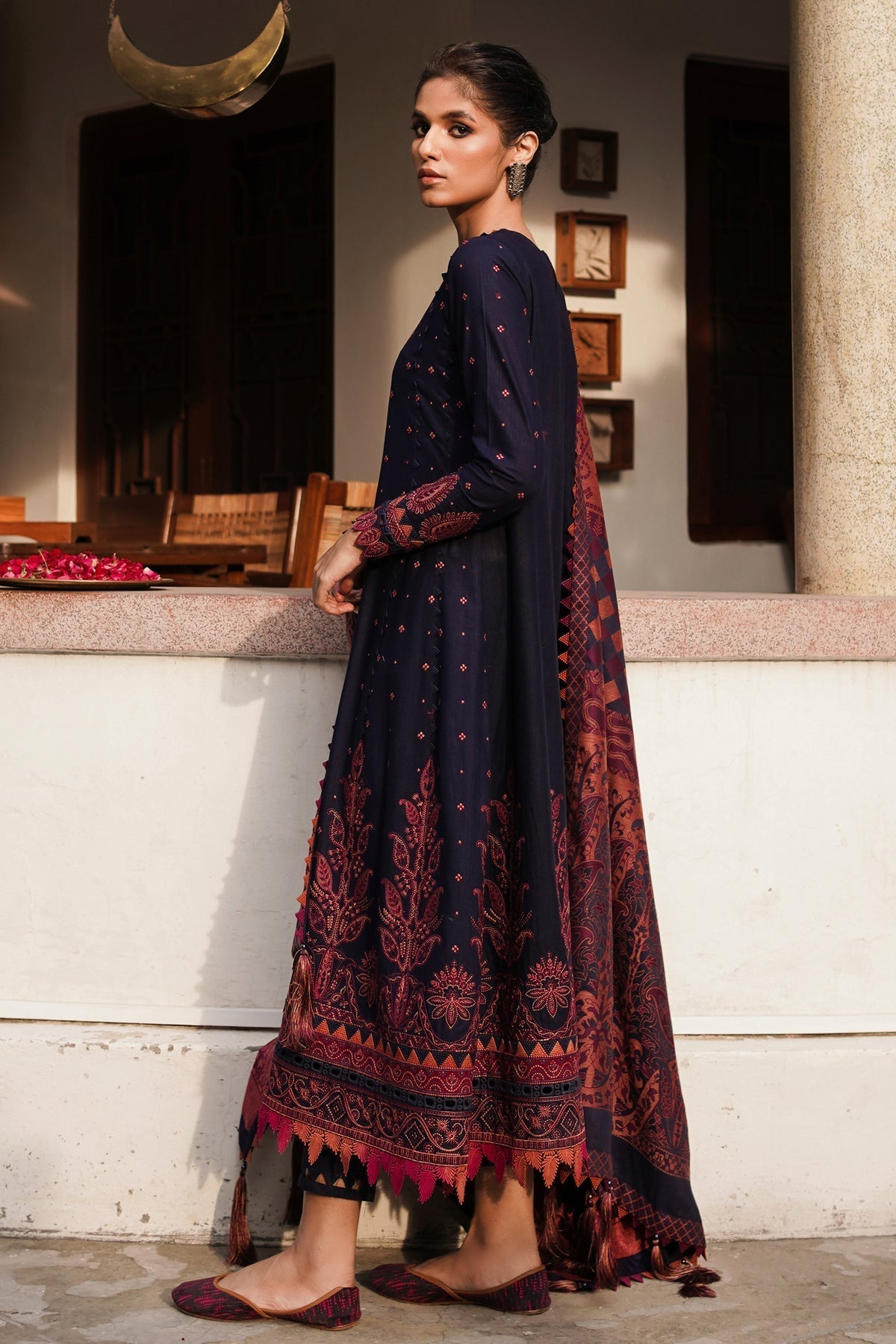 Winter Collection - Jazmin - Shahtoosh Luxury - D#11 (ABEER) available at Saleem Fabrics Traditions