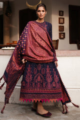 Winter Collection - Jazmin - Shahtoosh Luxury - D#11 (ABEER) available at Saleem Fabrics Traditions
