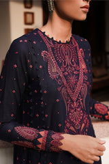 Winter Collection - Jazmin - Shahtoosh Luxury - D#11 (ABEER) available at Saleem Fabrics Traditions