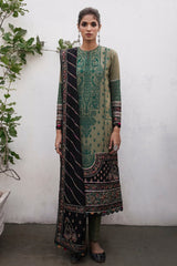 Winter Collection - Jazmin - Shahtoosh Luxury - D#12 (RAINA) available at Saleem Fabrics Traditions