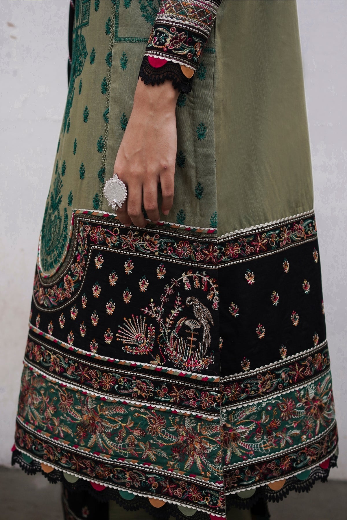 Winter Collection - Jazmin - Shahtoosh Luxury - D#12 (RAINA) available at Saleem Fabrics Traditions