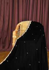 Winter Collection - Kashmiri Tanka - Velvet Shawl With Tilla Border - Work 4 available at Saleem Fabrics Traditions