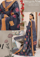 Winter Collection - Mahee's - Khaddar - MK#01 available at Saleem Fabrics Traditions