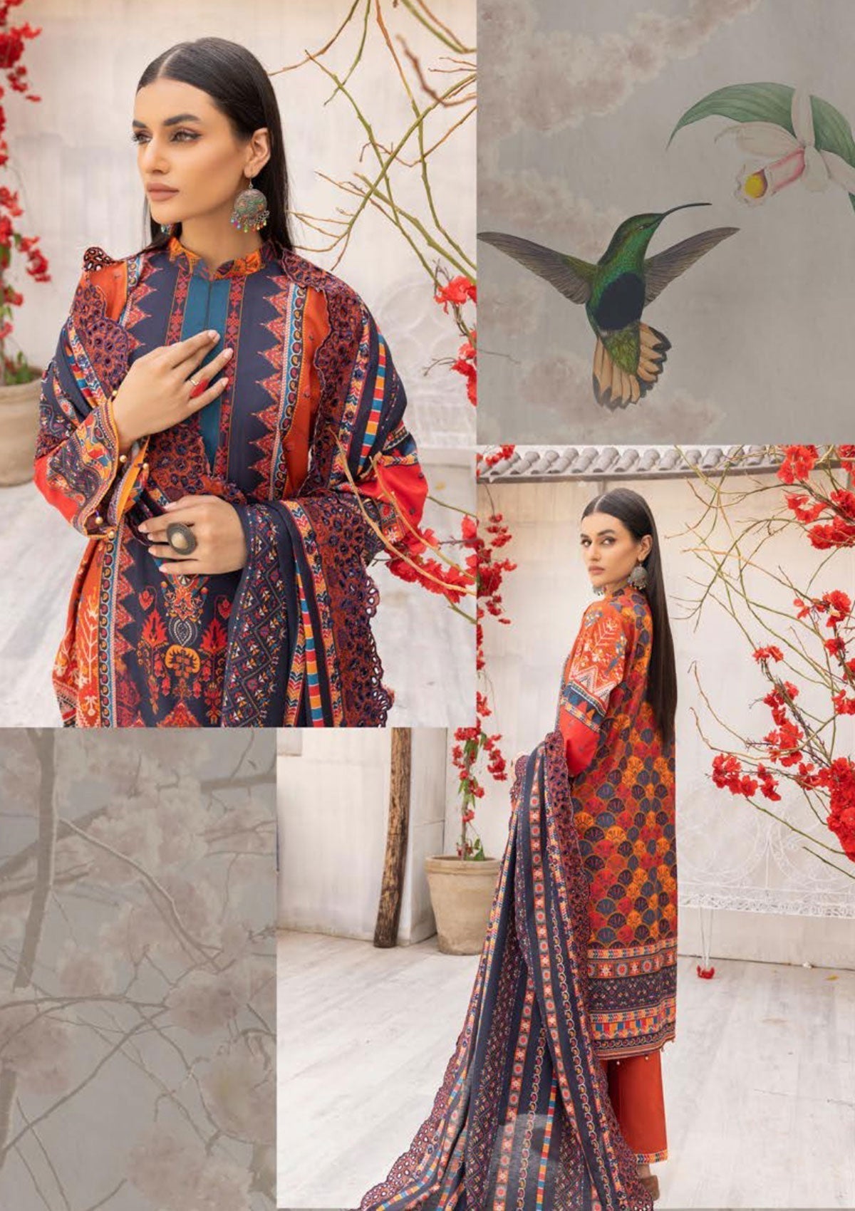 Winter Collection - Mahee's - Khaddar - MK#06 available at Saleem Fabrics Traditions