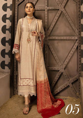 Winter Collection - Mahee's - Riaz Arts - Chikankari - MEC#05 available at Saleem Fabrics Traditions