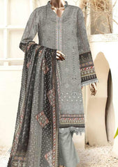Winter Collection - Malva - Musk - Emb Viscose - 3Pcs - AJ#02 available at Saleem Fabrics Traditions