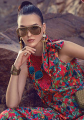 Winter Collection - Maria B - M print - Desert Rose - D#3 A available at Saleem Fabrics Traditions