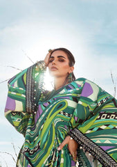 Winter Collection - Maria B - M print - Desert Rose - D#4 A available at Saleem Fabrics Traditions