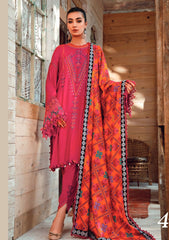 Winter Collection - Maria B - Shawls - MBS#4A available at Saleem Fabrics Traditions