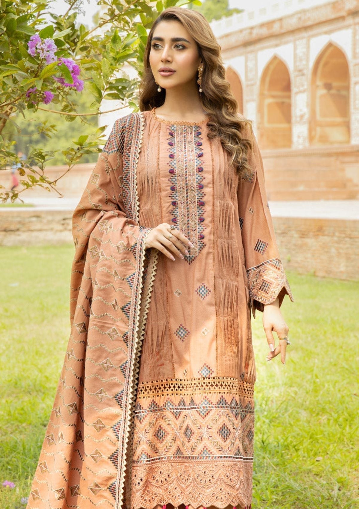 Winter Collection - Marjjan - Karandi - SKC#28 B available at Saleem Fabrics Traditions