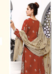 Winter Collection - Marjjan - MRW#444 - D RUST available at Saleem Fabrics Traditions