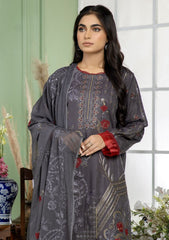 Winter Collection - Marjjan - SKC#22- Gray available at Saleem Fabrics Traditions