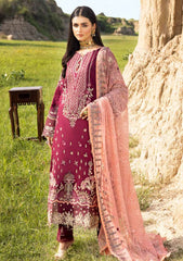 Winter Collection - Muscari - Cotton Satin - MSEC#101 available at Saleem Fabrics Traditions