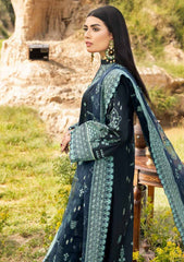 Winter Collection - Muscari - Cotton Satin - MSEC#104 available at Saleem Fabrics Traditions