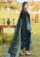 Winter Collection - Muscari - Cotton Satin - MSEC#104 available at Saleem Fabrics Traditions