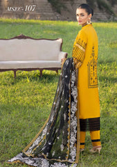 Winter Collection - Muscari - Cotton Satin - MSEC#107 available at Saleem Fabrics Traditions