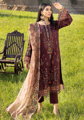 Winter Collection - Muscari - Cotton Satin - MSEC#110 available at Saleem Fabrics Traditions