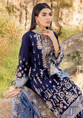 Winter Collection - Muscari - Cotton Satin - MSEC#111 available at Saleem Fabrics Traditions