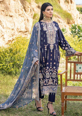 Winter Collection - Muscari - Cotton Satin - MSEC#111 available at Saleem Fabrics Traditions