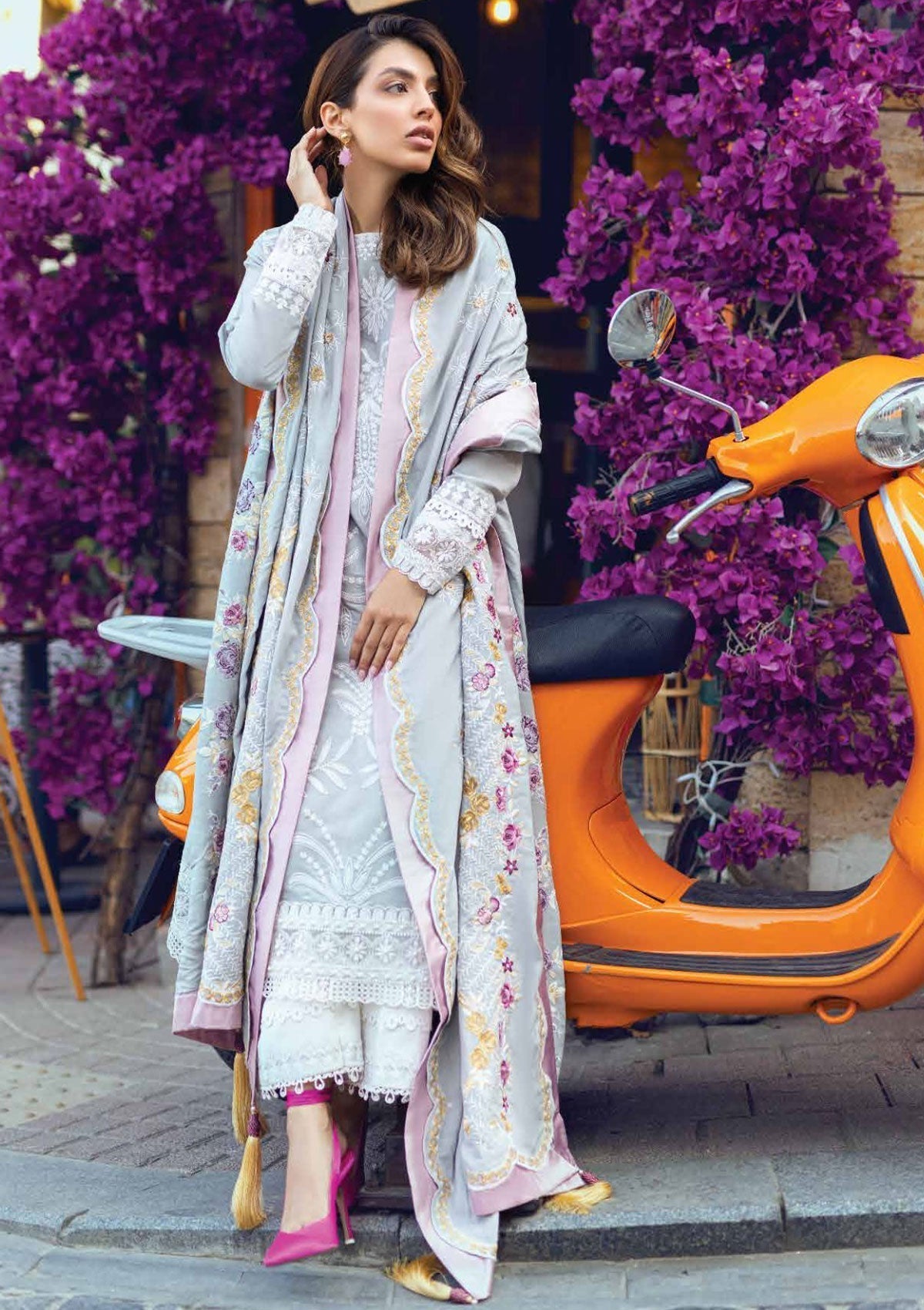 Winter Collection - Mushq - Broadway - Celina - MW#3 available at Saleem Fabrics Traditions