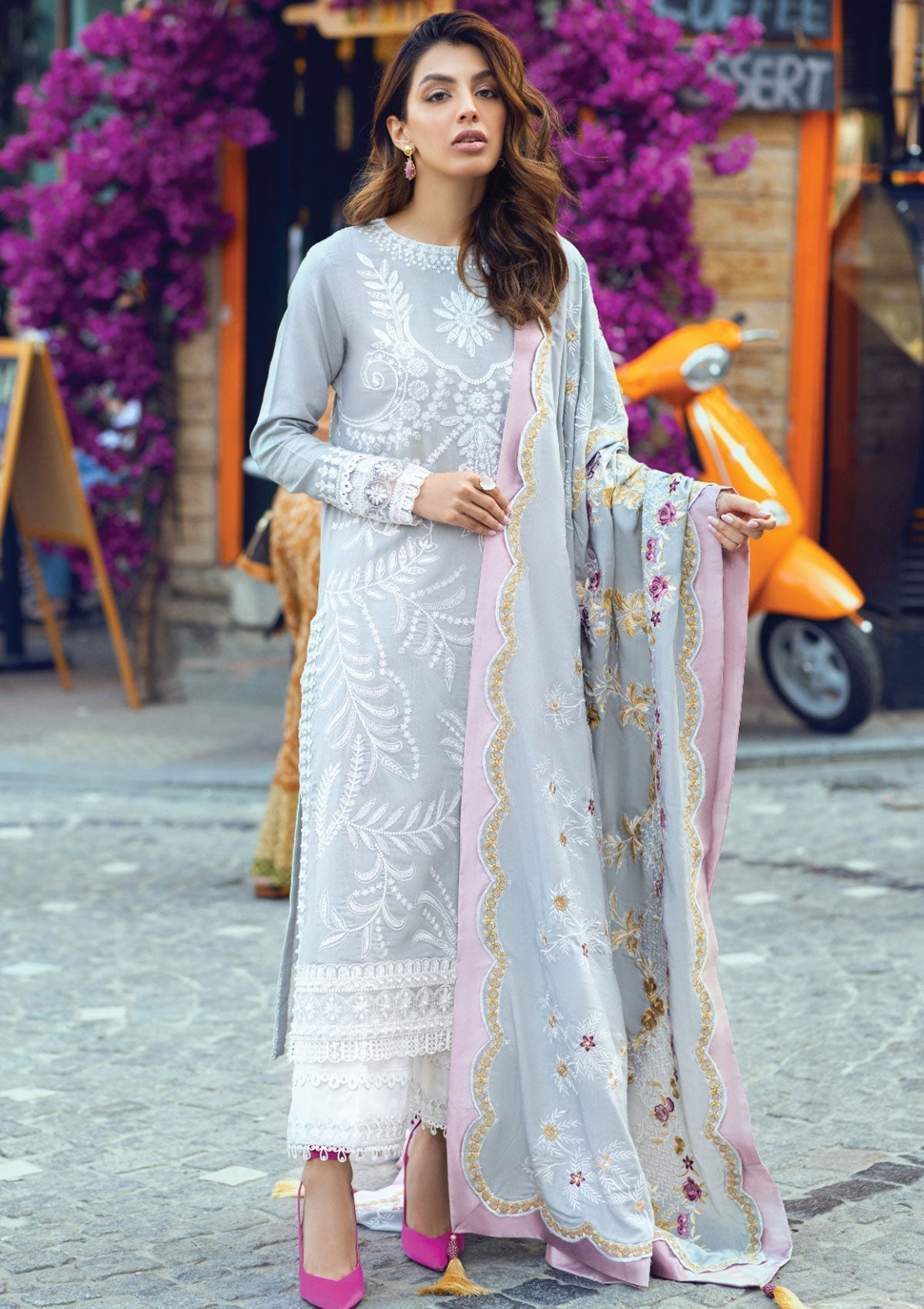 Winter Collection - Mushq - Broadway - Celina - MW#3 available at Saleem Fabrics Traditions