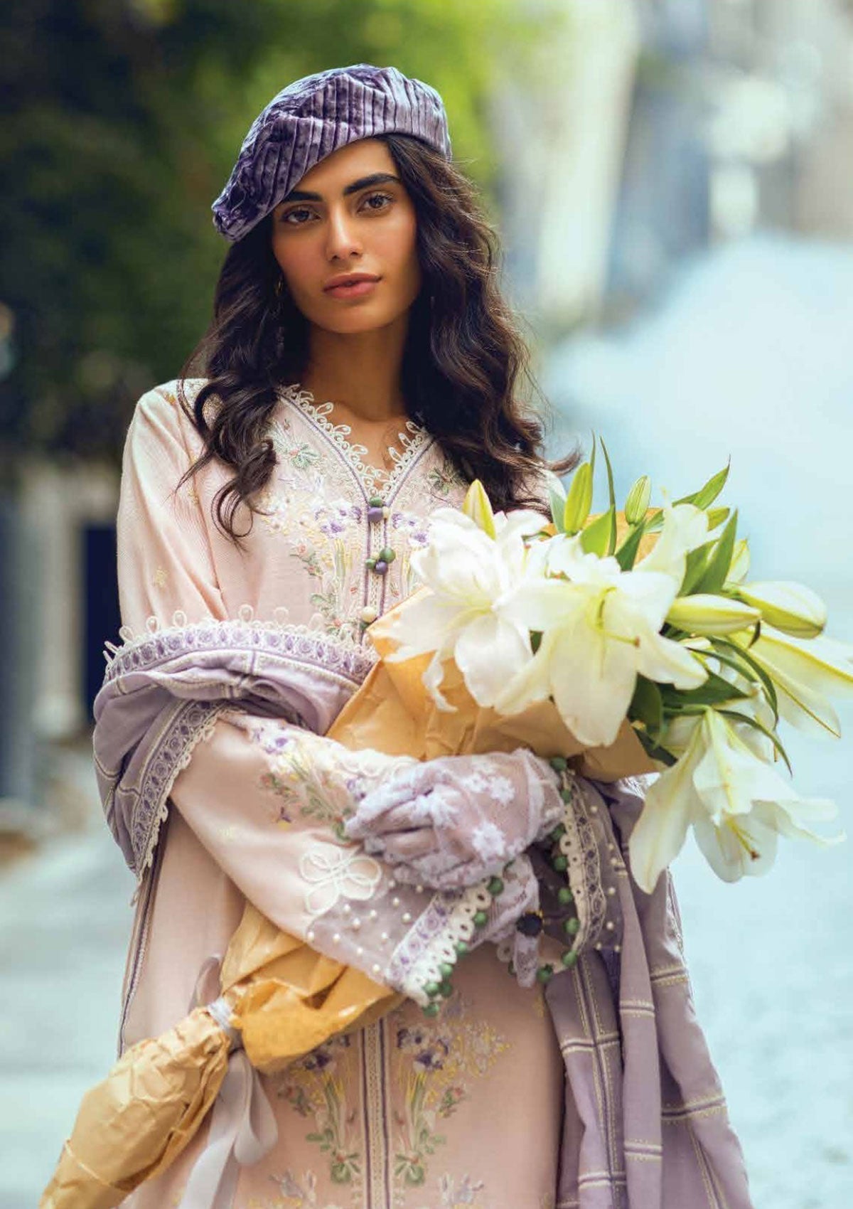 Winter Collection - Mushq - Broadway - Deniz - MW#6 available at Saleem Fabrics Traditions