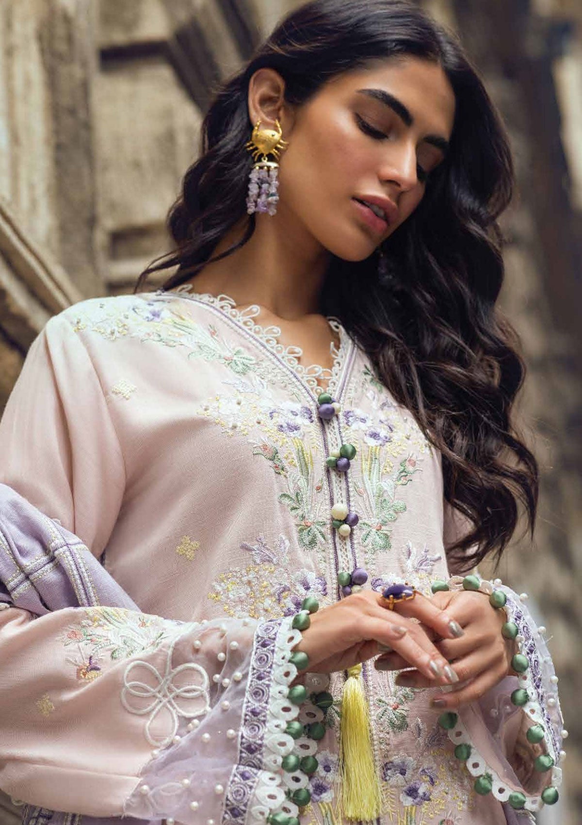 Winter Collection - Mushq - Broadway - Deniz - MW#6 available at Saleem Fabrics Traditions