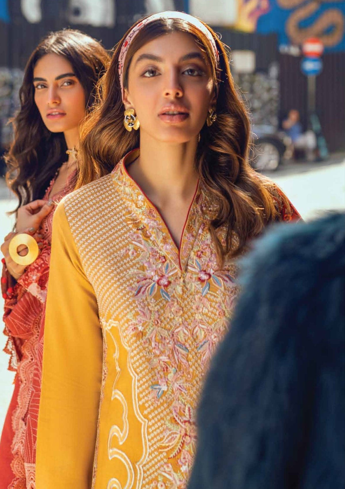 Winter Collection - Mushq - Broadway - Ela - MW#11 available at Saleem Fabrics Traditions