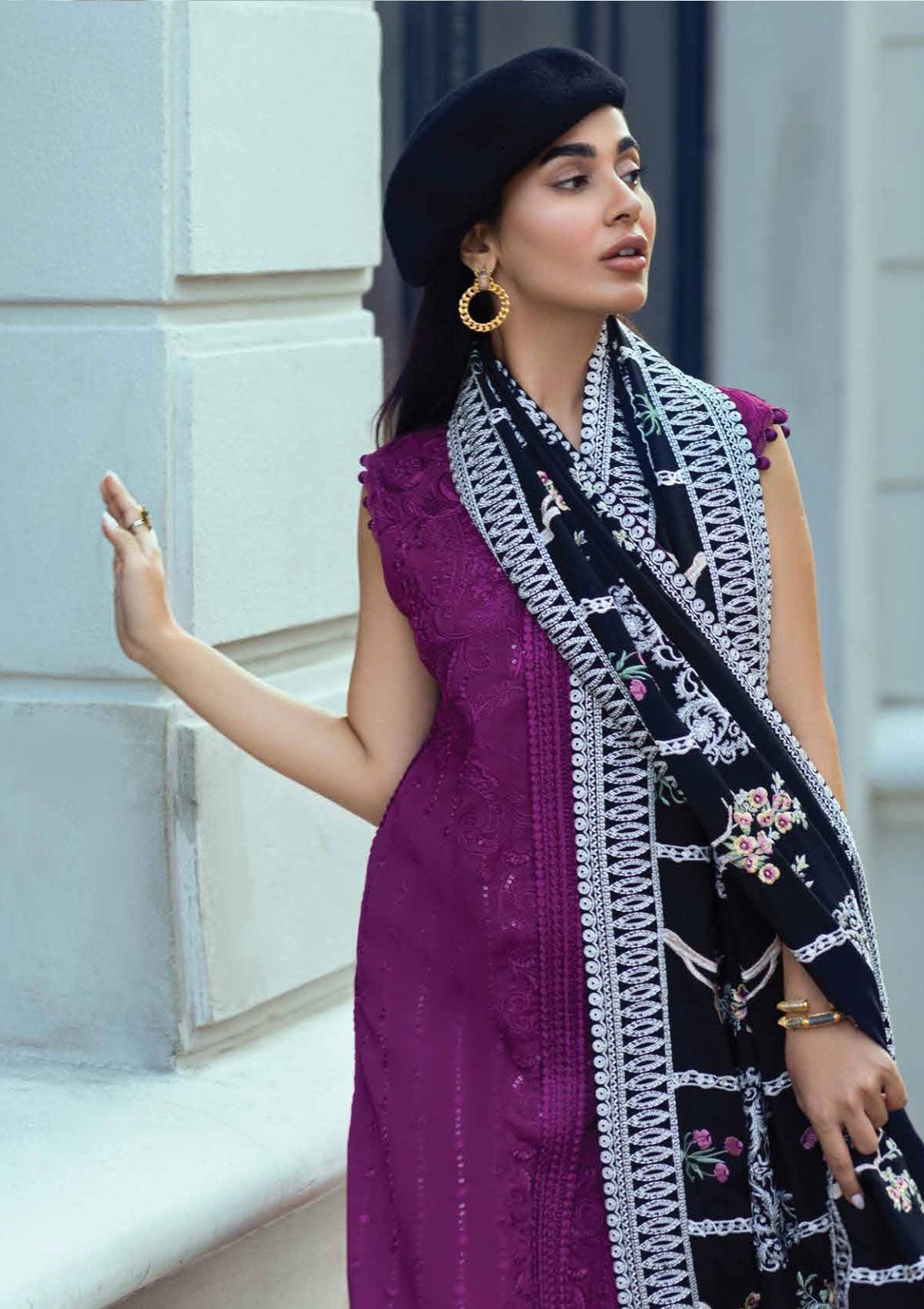 Winter Collection - Mushq - Broadway - Elif - MW#5 available at Saleem Fabrics Traditions