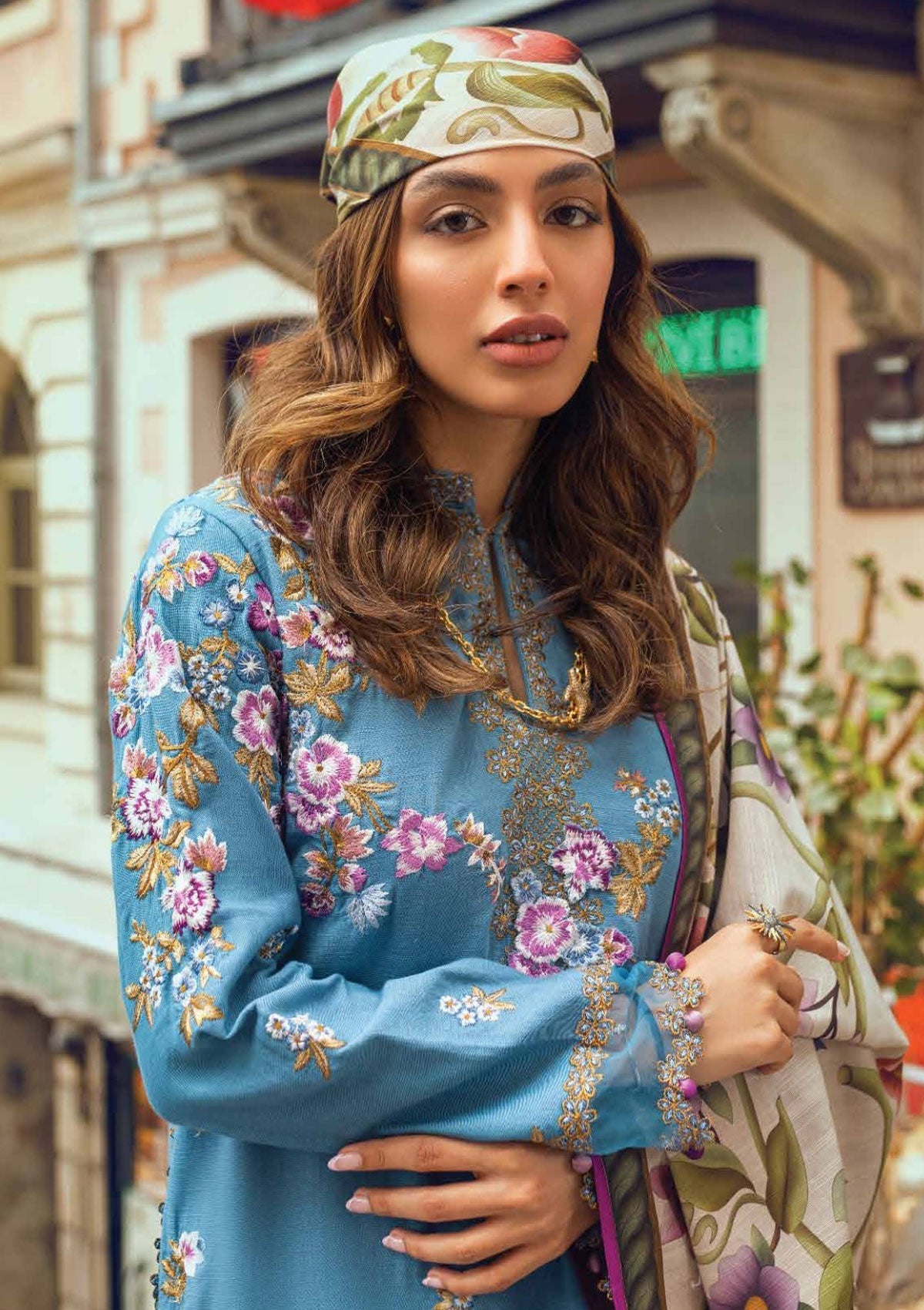 Winter Collection - Mushq - Broadway - Inara - MW#12 available at Saleem Fabrics Traditions
