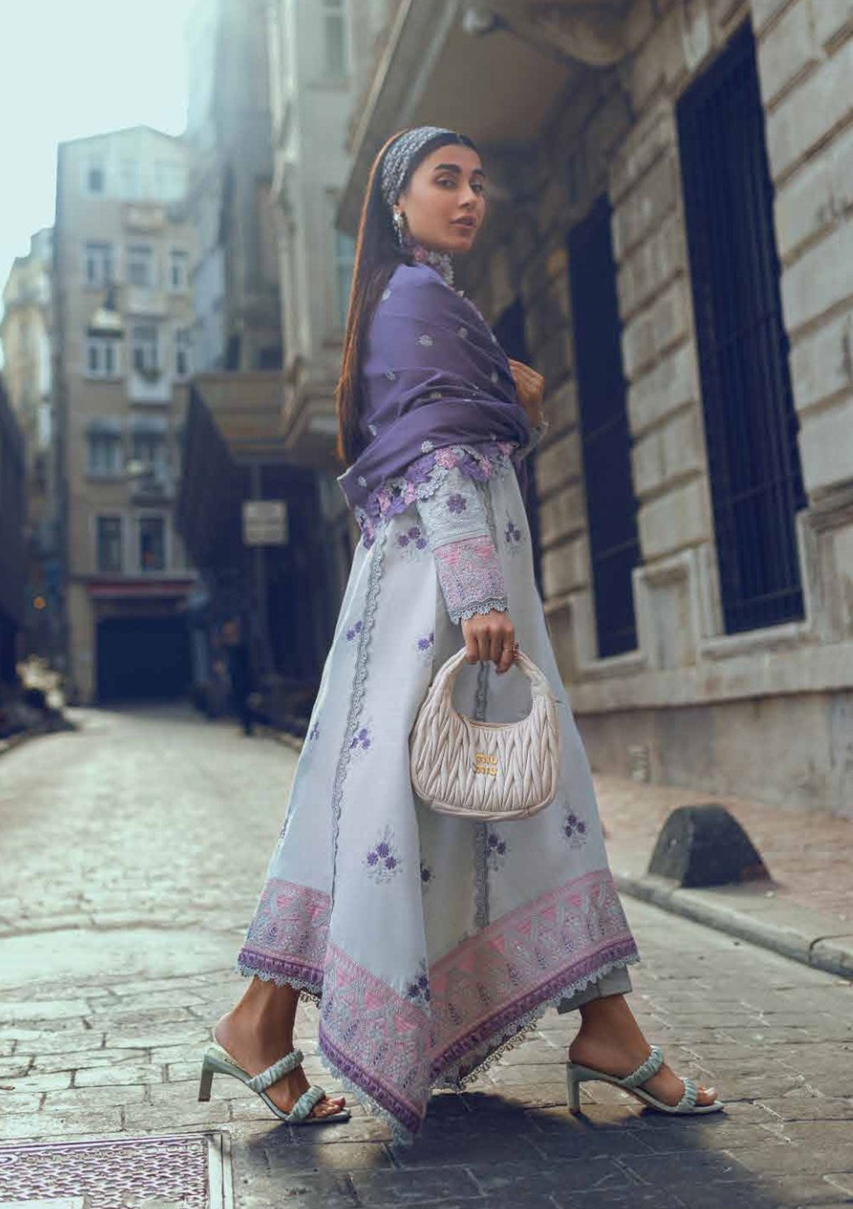 Winter Collection - Mushq - Broadway - Nilufur - MW#7 available at Saleem Fabrics Traditions