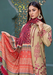 Winter Collection - Noor Jahan - Crimson - D#06 available at Saleem Fabrics Traditions