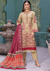 Winter Collection - Noor Jahan - Crimson - D#06 available at Saleem Fabrics Traditions