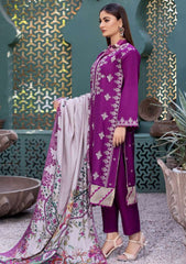 Winter Collection - Noor Jahan - Crimson - D#07 available at Saleem Fabrics Traditions