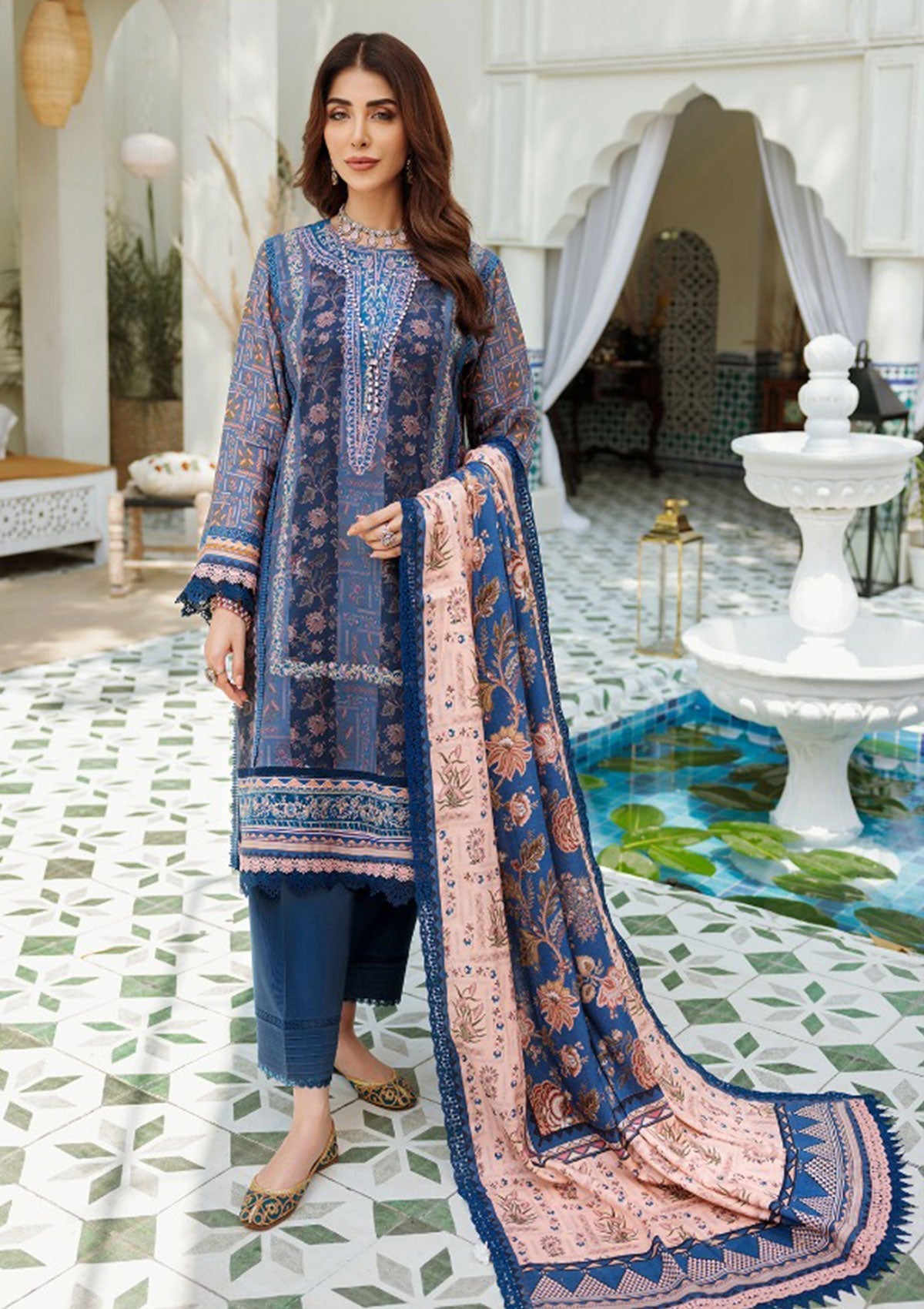 Winter Collection - Noor - Saadia Asad - Prints - NP#2B by Saleem Fabrics PK