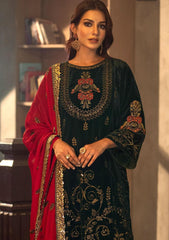 Winter Collection - Noorma Kaamal - Heer - Velvet - NKV#04 available at Saleem Fabrics Traditions