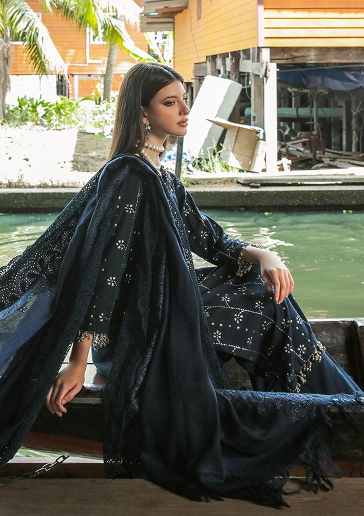 Winter Collection - Nureh - Bazaar - Chikankari - NW#79 available at Saleem Fabrics Traditions