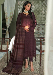 Winter Collection - Nureh - Chikankari - Leather Peach - NEP#09 available at Saleem Fabrics Traditions