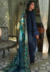 Winter Collection - Nureh - Chikankari - Leather Peach - NEP#11 available at Saleem Fabrics Traditions