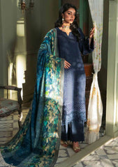 Winter Collection - Nureh - Chikankari - Leather Peach - NEP#11 available at Saleem Fabrics Traditions