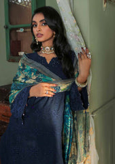 Winter Collection - Nureh - Chikankari - Leather Peach - NEP#11 available at Saleem Fabrics Traditions