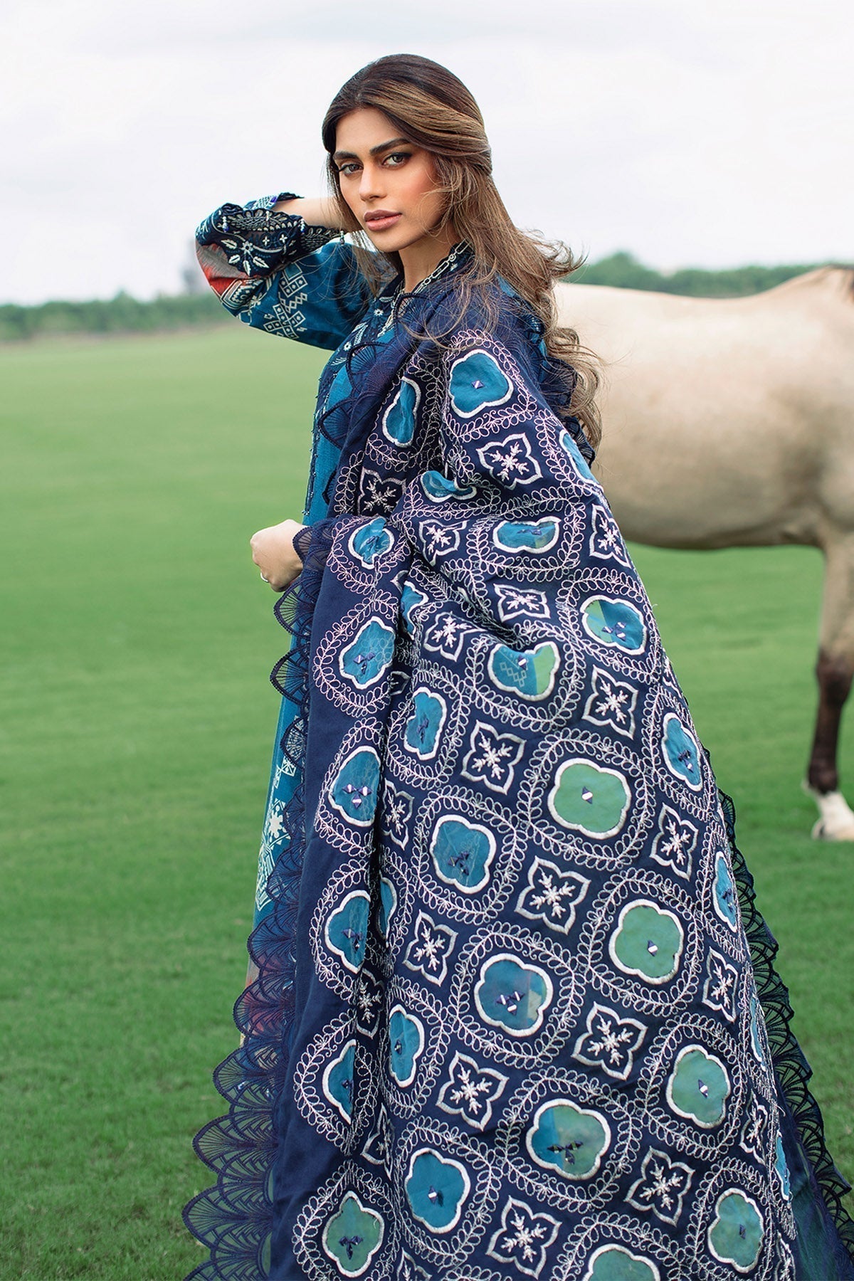 Winter Collection - Nureh - Exclusive Khaddar - NEW#02 available at Saleem Fabrics Traditions