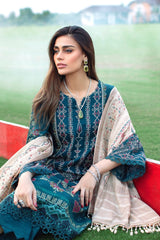 Winter Collection - Nureh - Exclusive Khaddar - NEW#05 available at Saleem Fabrics Traditions