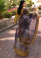 Winter Collection - Nureh - Gardenia - Linen - NSG#65 available at Saleem Fabrics Traditions