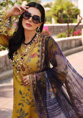 Winter Collection - Nureh - Gardenia - Linen - NSG#65 available at Saleem Fabrics Traditions