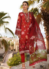 Winter Collection - Nureh - Gardenia - Linen - NSG#67 available at Saleem Fabrics Traditions