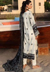 Winter Collection - Nureh - Gardenia - Linen - NSG#71 available at Saleem Fabrics Traditions