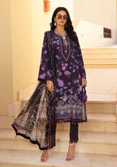 Winter Collection - Nureh - Gardenia - Linen - NSG#72 available at Saleem Fabrics Traditions